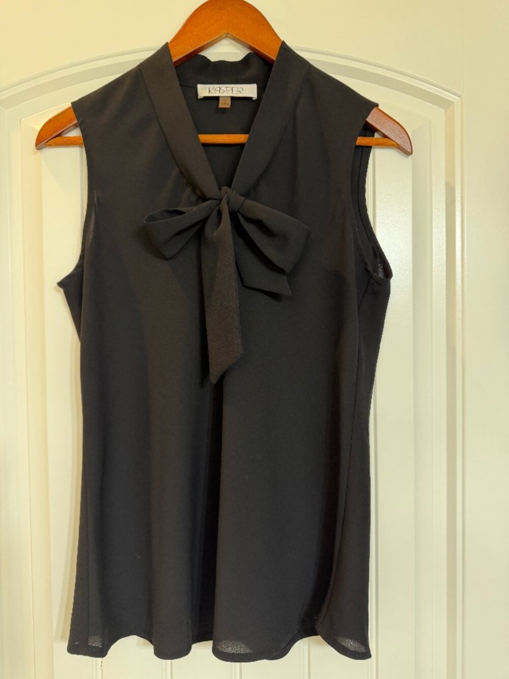 Black Tie Blouse
